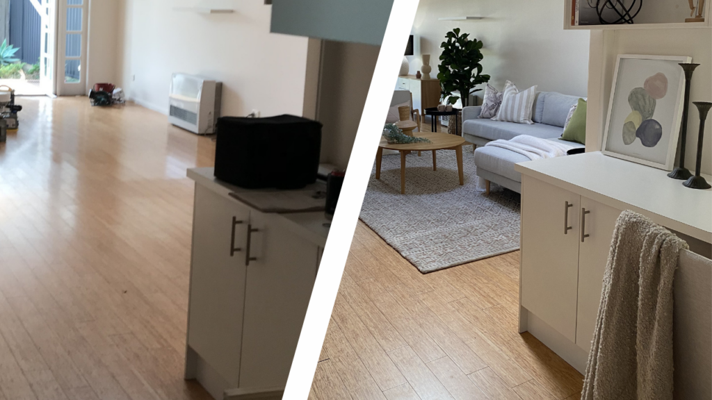 Before After Interior Styling Staging Property