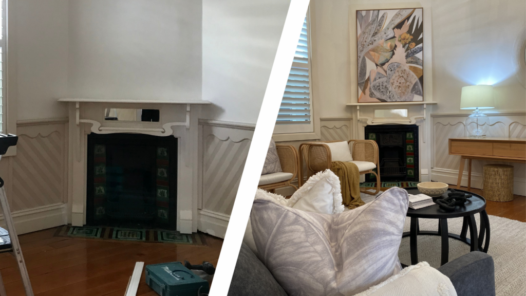 Before After Interior Styling Staging Property